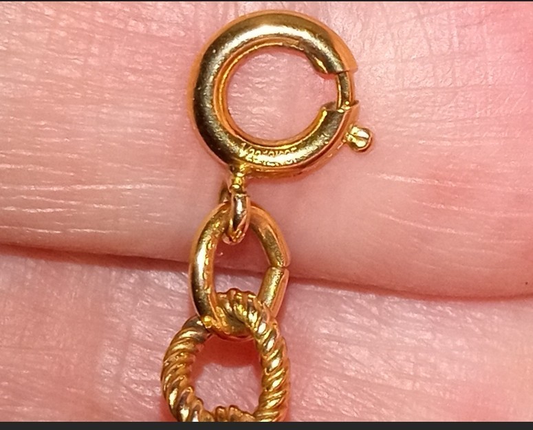 Vintage 12kt Rose Gold Filled GF Fancy Link Bracelet 6g, 7in., Signed Wells