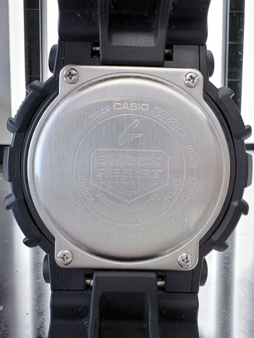 CASIO G SHOCK GA 100CF working excellent condition
