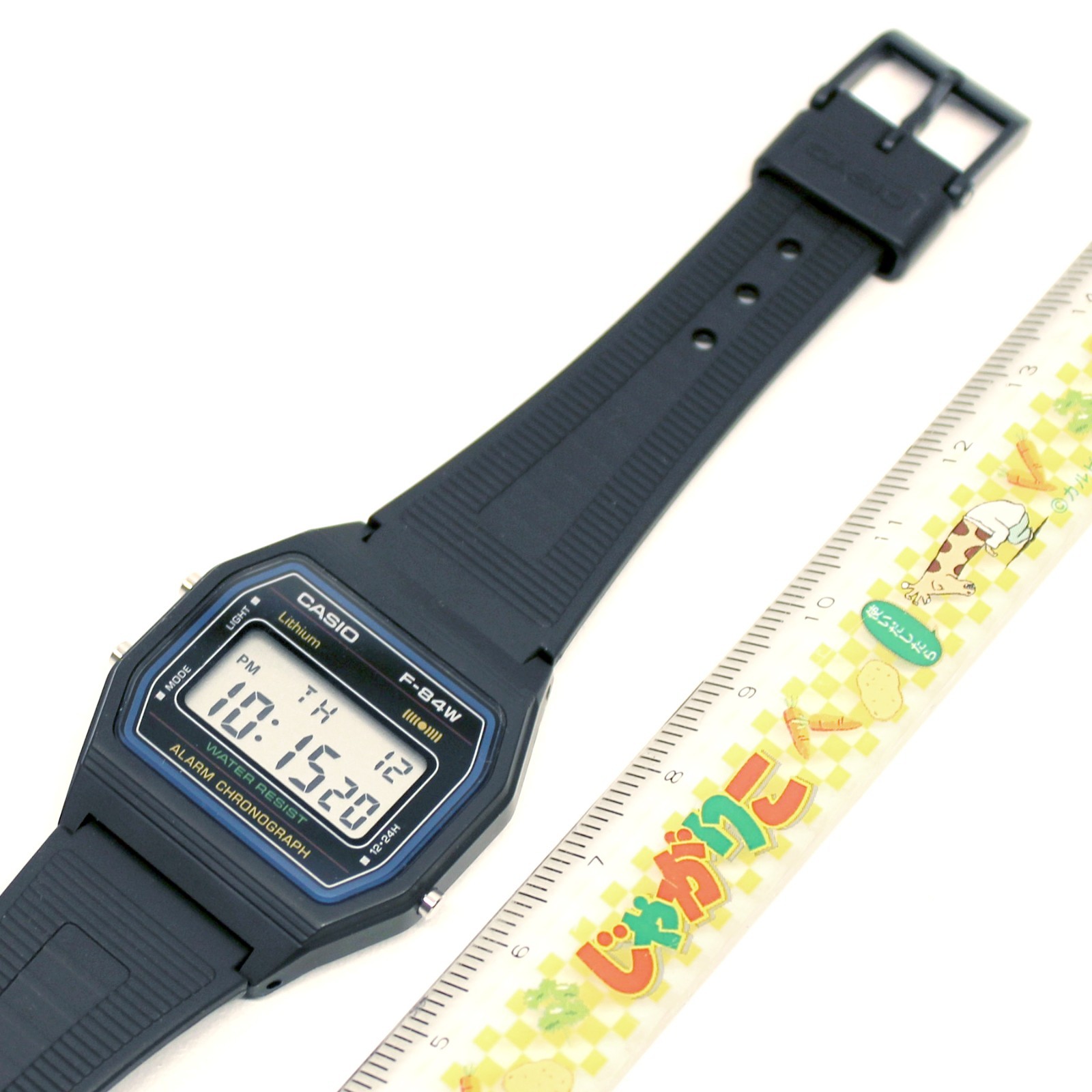 Genuine Casio F-84W-1QJH Black Digital Watch: JDM from Japan, New, UK Stock