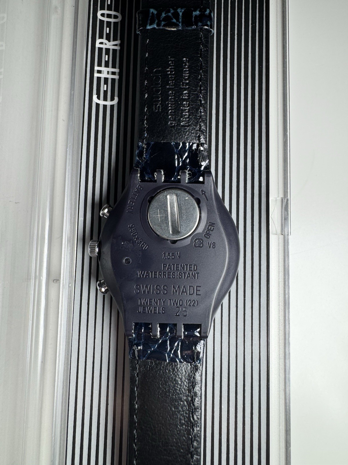 1991 Swatch Chrono SCN102 Silver Star – Vintage