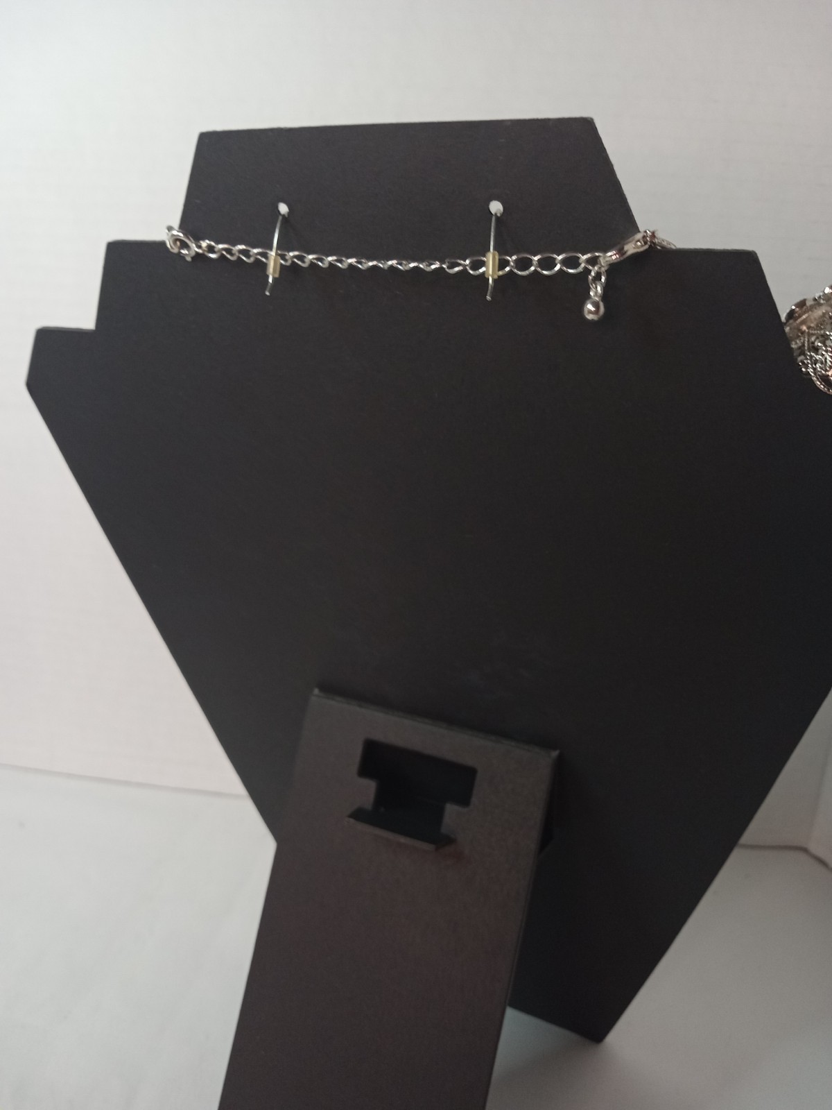 3 piece vintage set , Necklace, Earring & ring Set. 16″ +