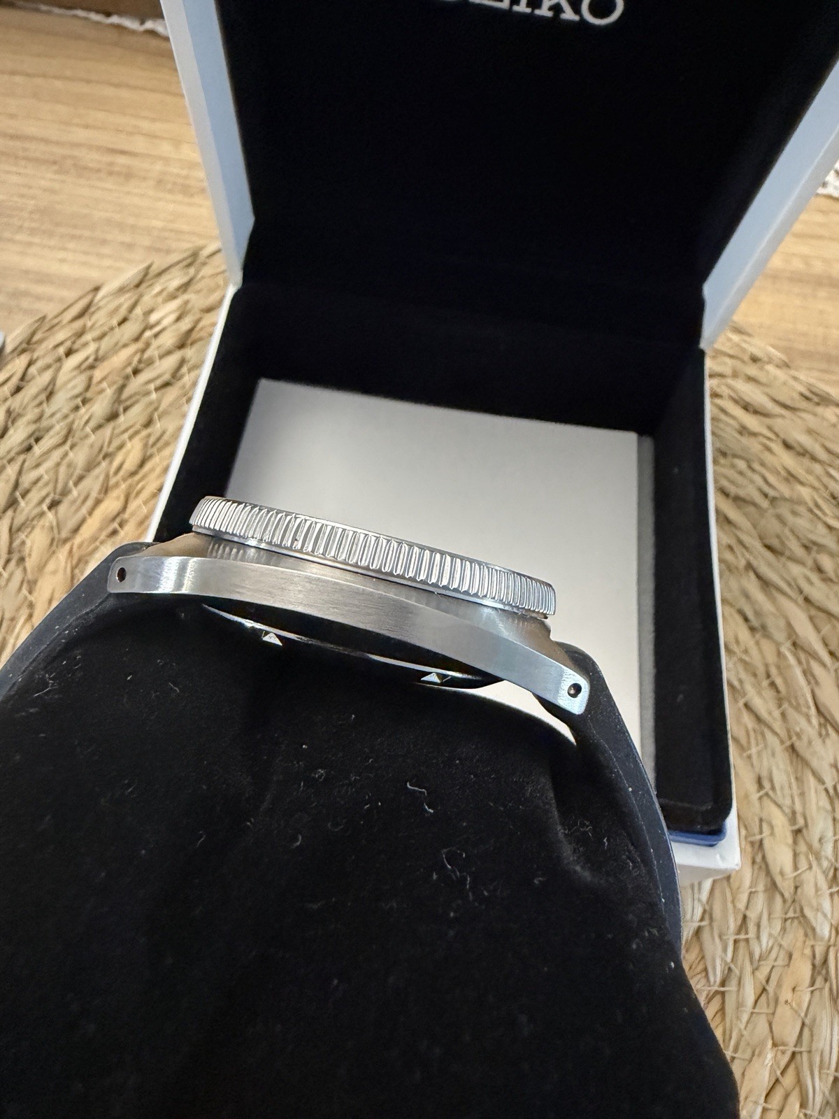 Seiko Prospex Men’s Black Watch – SPB317J1