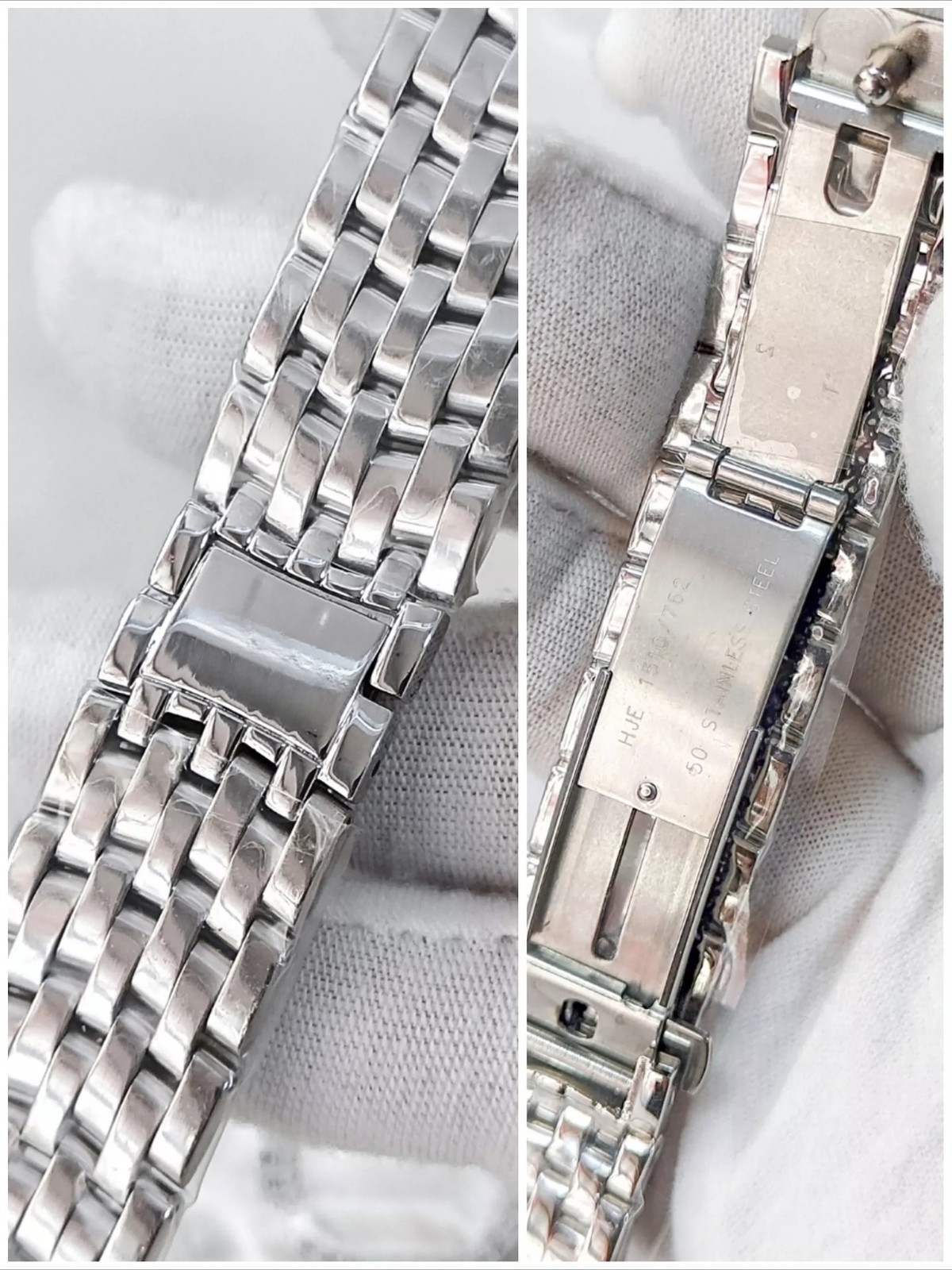 39.5mm Stainless Steel Watch Case With Band Kit for De Ville 2824