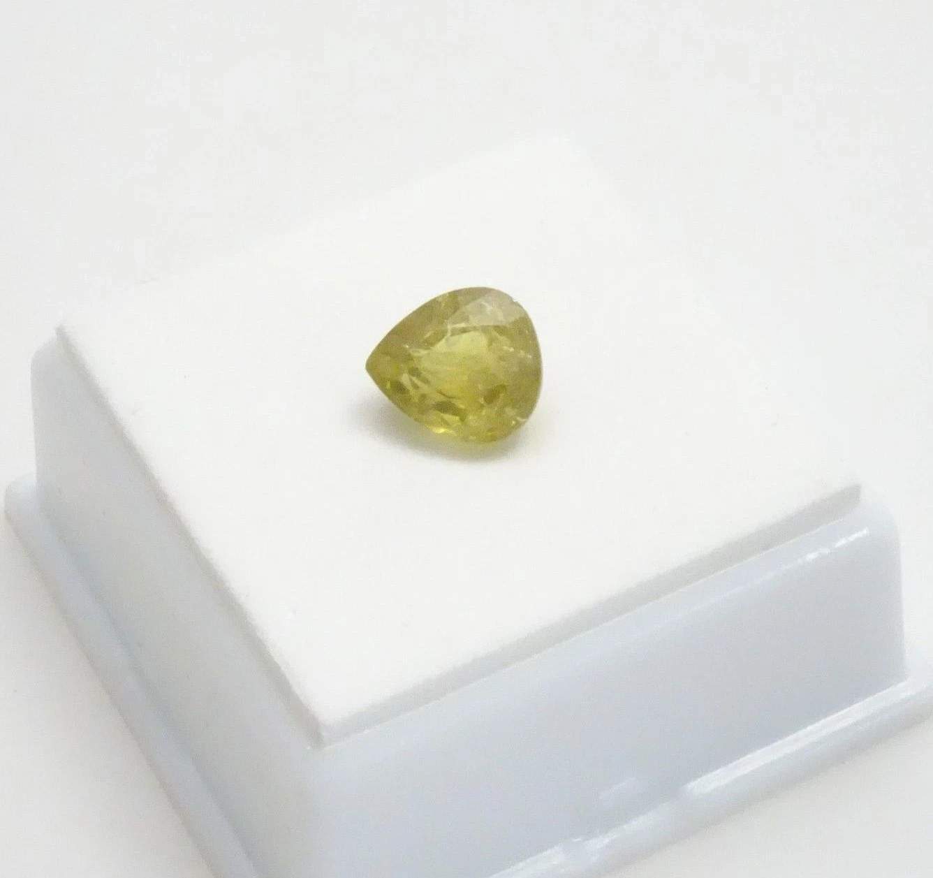 Natural 3.29ct Pear Shape Demantoid Garnet – 9.25×8.25mm – Demantoid Garnet
