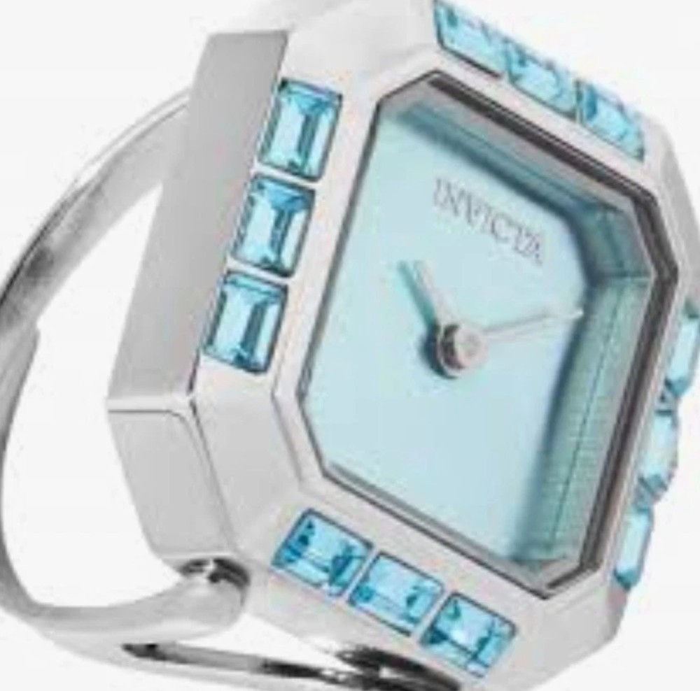 NEW Invicta Angel Women’s Ring Watch – 21.5mm, Silver (49579)
