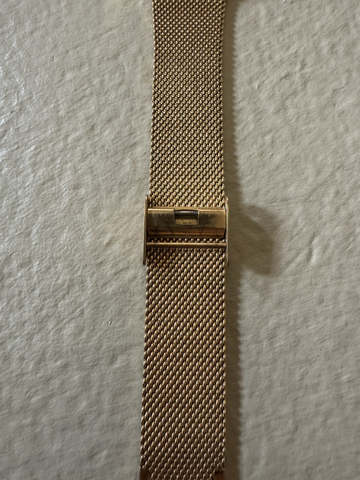 Casio A700WMG-9A Digital Watch Gold Mesh Band 37mm Quartz Unisex New