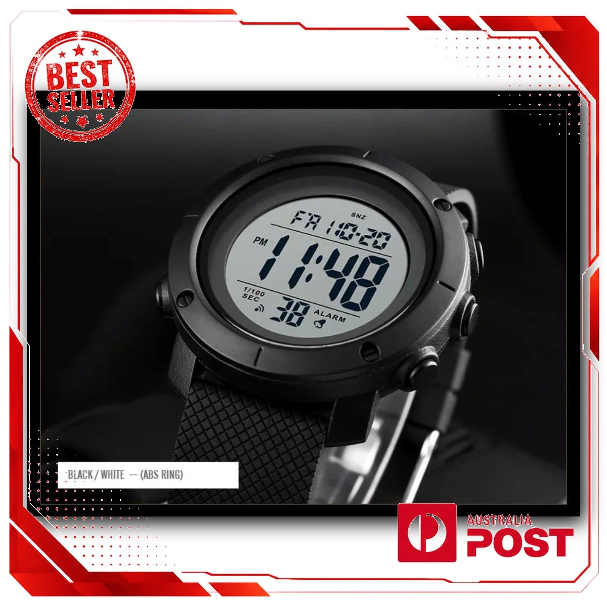 Digital Sports Watch 50M Waterproof Military Casual Men’s
