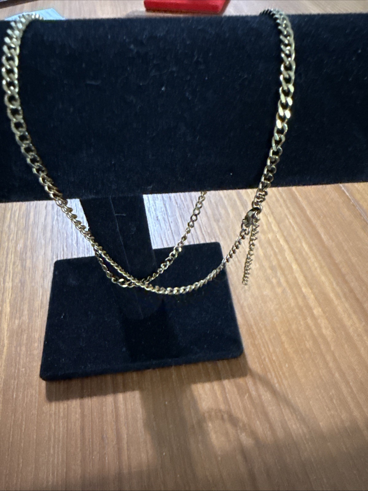 Necklace for Women Yellow Gold Color Cuban Women Necklace