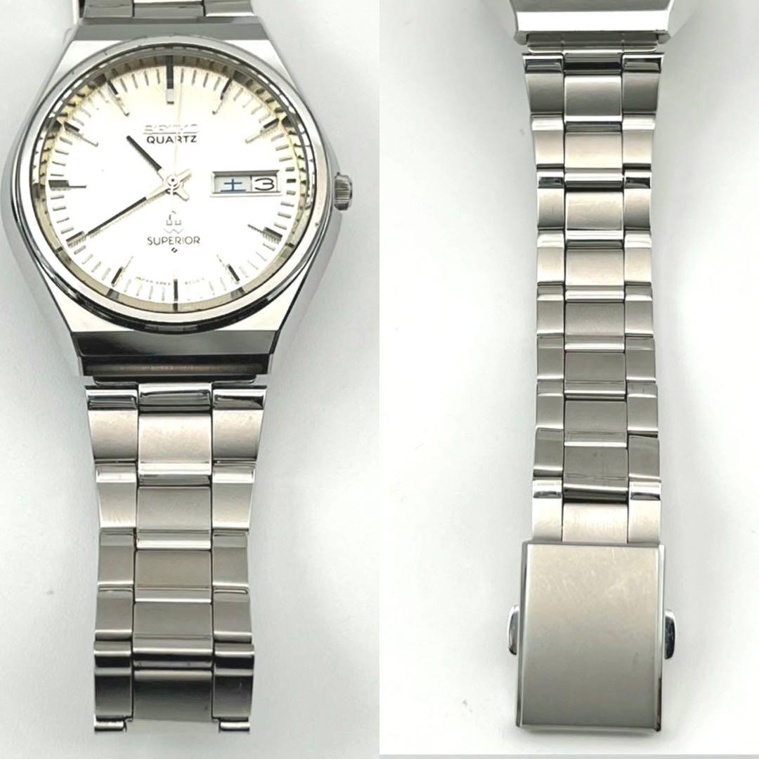 Seiko Superior 4883-8001 Twin Quartz Watch Battery Replaced 1977