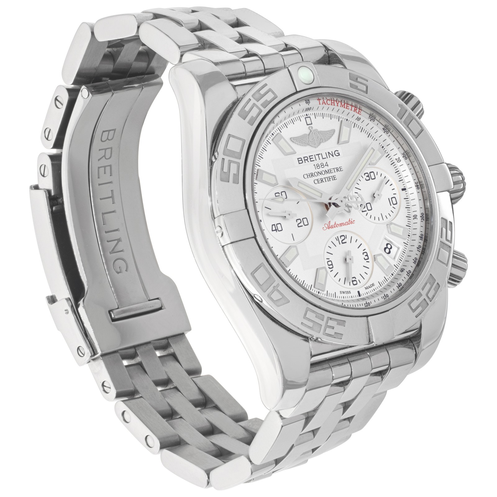 Breitling Chronomat AB0140 Stainless Steel Silver dial 40mm Automatic watch