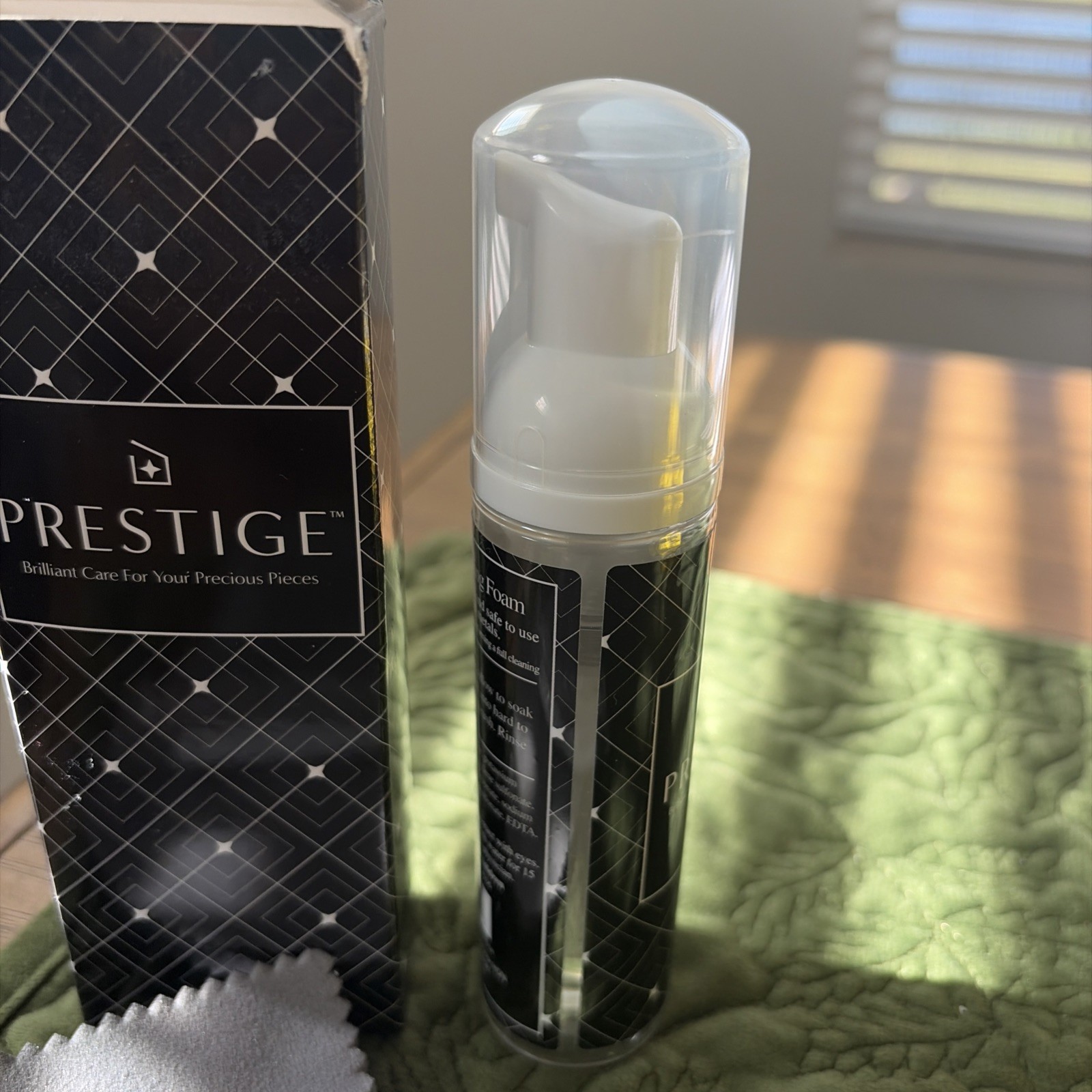 Prestige Fine Jewelry Care Cleaning Kit with Cloth and Brush NIB