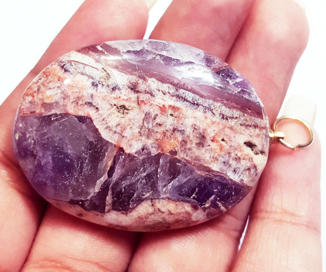 100% Natural Amethyst 99.20 Ct Certified Loose Gemstone Use For Pendant