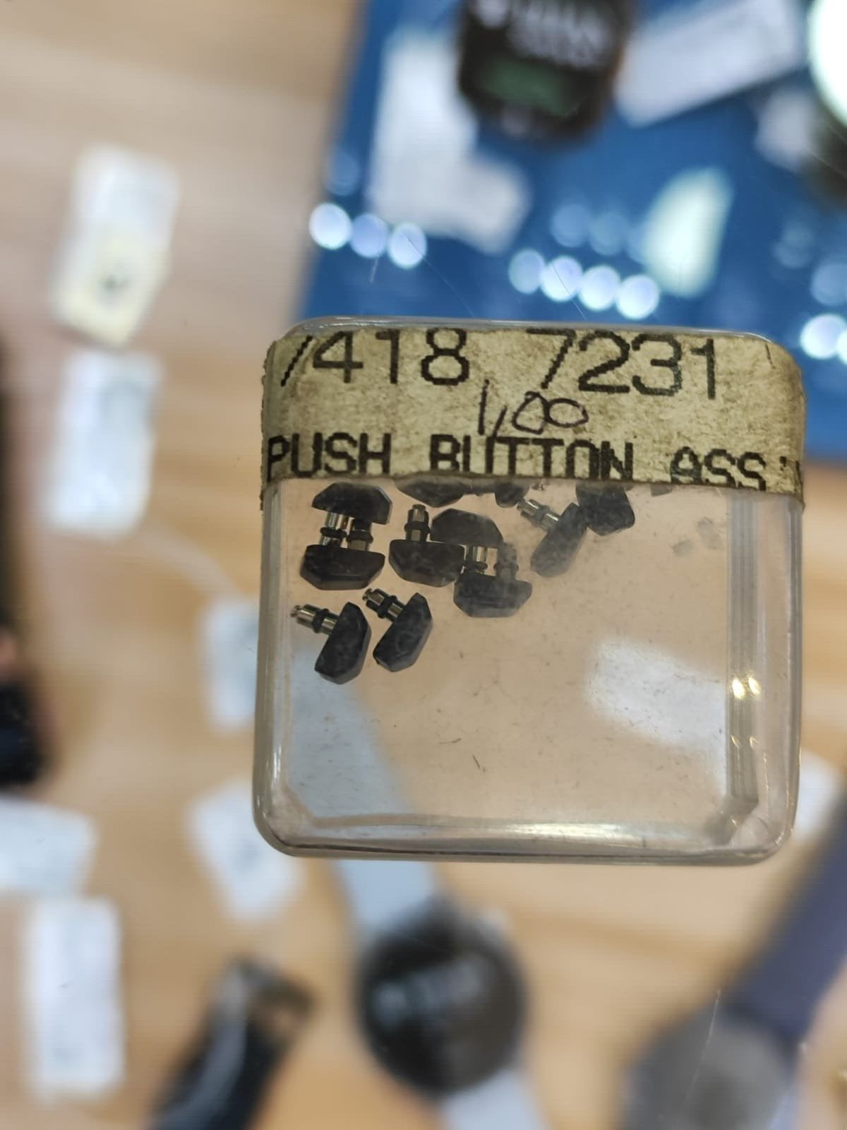 Original Casio Cmd-20 Remote Controller Parts Puch Botton Nos 1 Pc Only