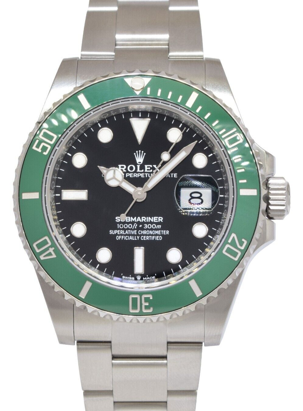 Rolex Submariner Date “Starbucks” Steel Oyster 41mm Watch B/P ’21 126610