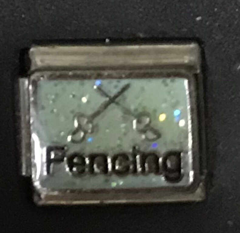 Fencing Wholesale Italian Charm Enamel 9mm Link K45