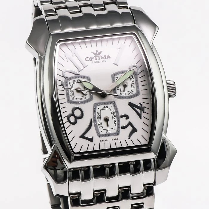 Optima – Swiss Made – OSM157-SS-1 Quartz 36 mm OSM157-SS-1 50 meters (5 ATM /