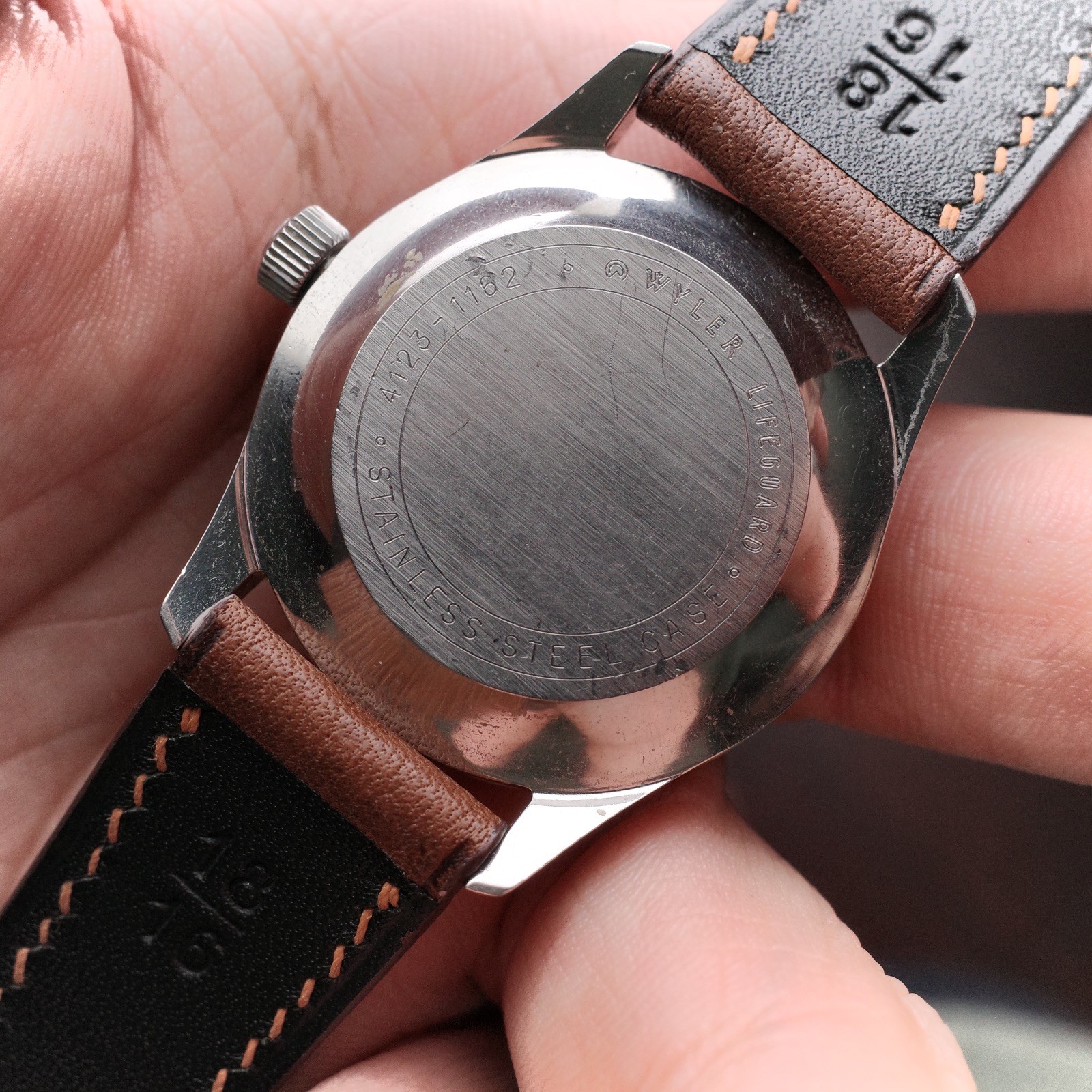 Wyler Incaflex Dynawind Lifeguard Men’s Vintage Watch