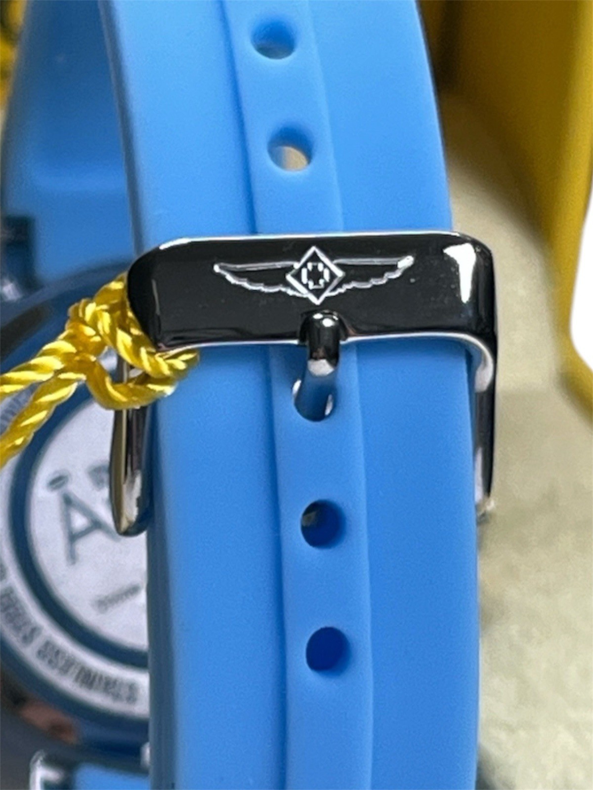 Invicta Angel 19361 Women’s Watch NWT Blue Silicone Quartz 100M Flame‑Fusion