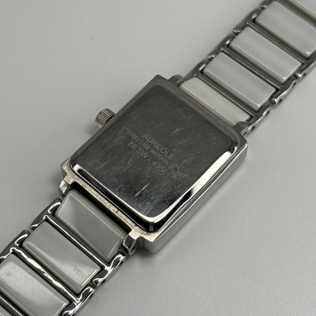 AUREOLE Breath Type Quartz Watch Ceramic
