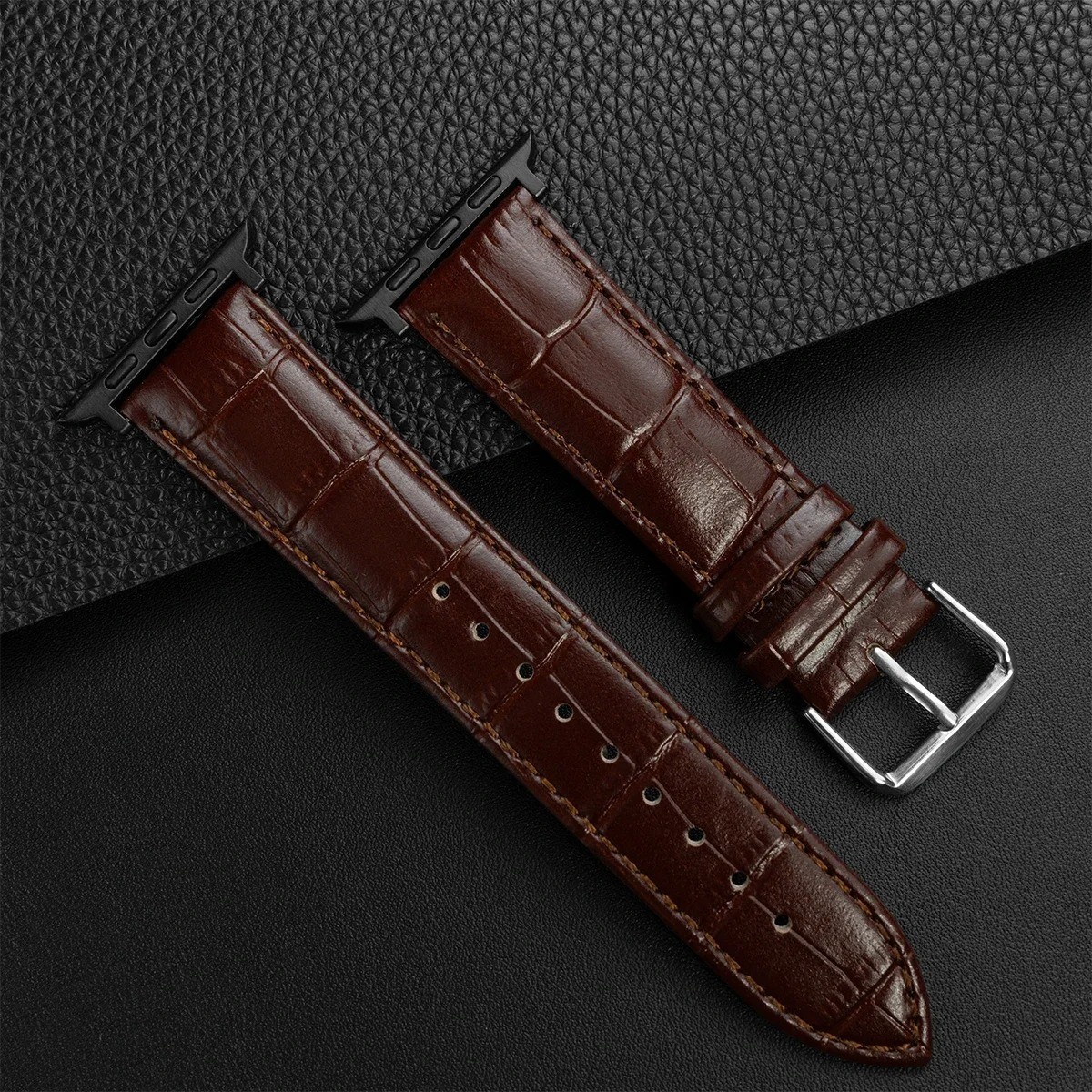 Genuine Leather Band Strap For iwatch Apple Watch Series Ultra 3 11 10 9 8 7 SE