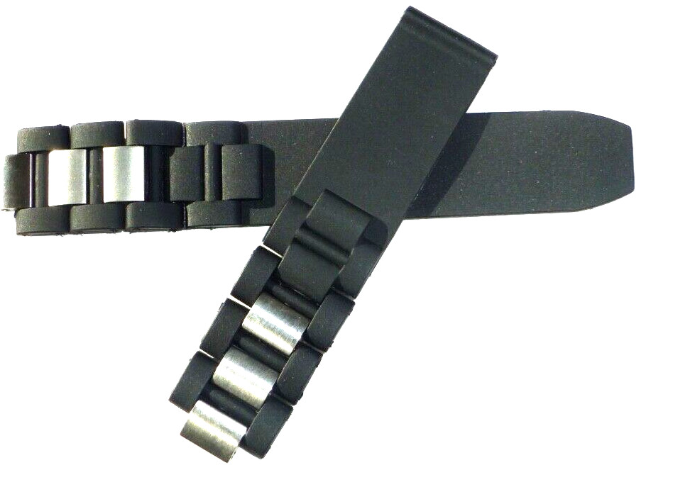 20mm Silicon Rubber Band Strap replacement Cartier 21 Chronoscaph Autoscaph