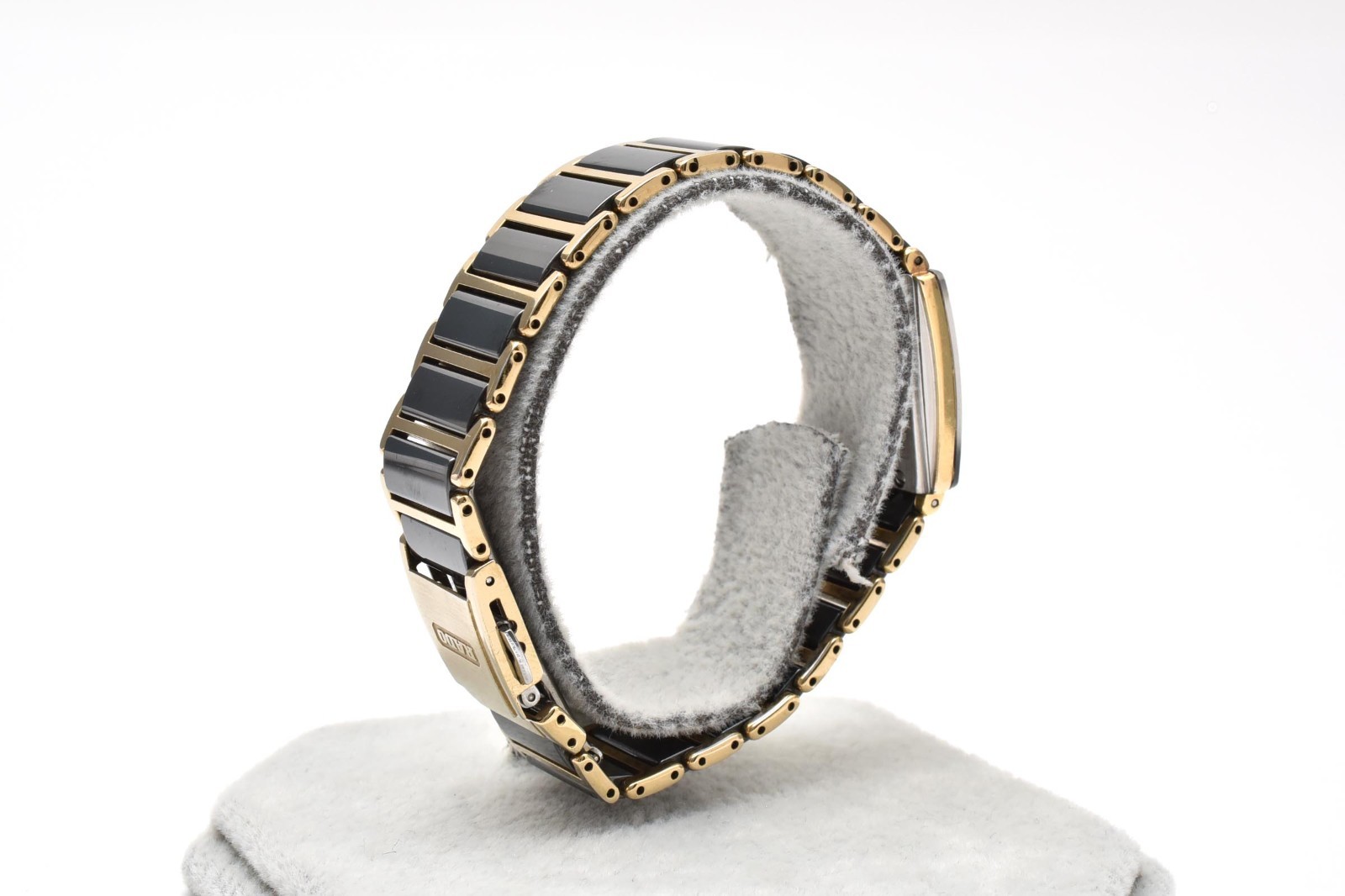 [NEAR MINT] RADO DiaStar 153.02833N Black Dial Women’s Watch Vintage Quartz 18mm