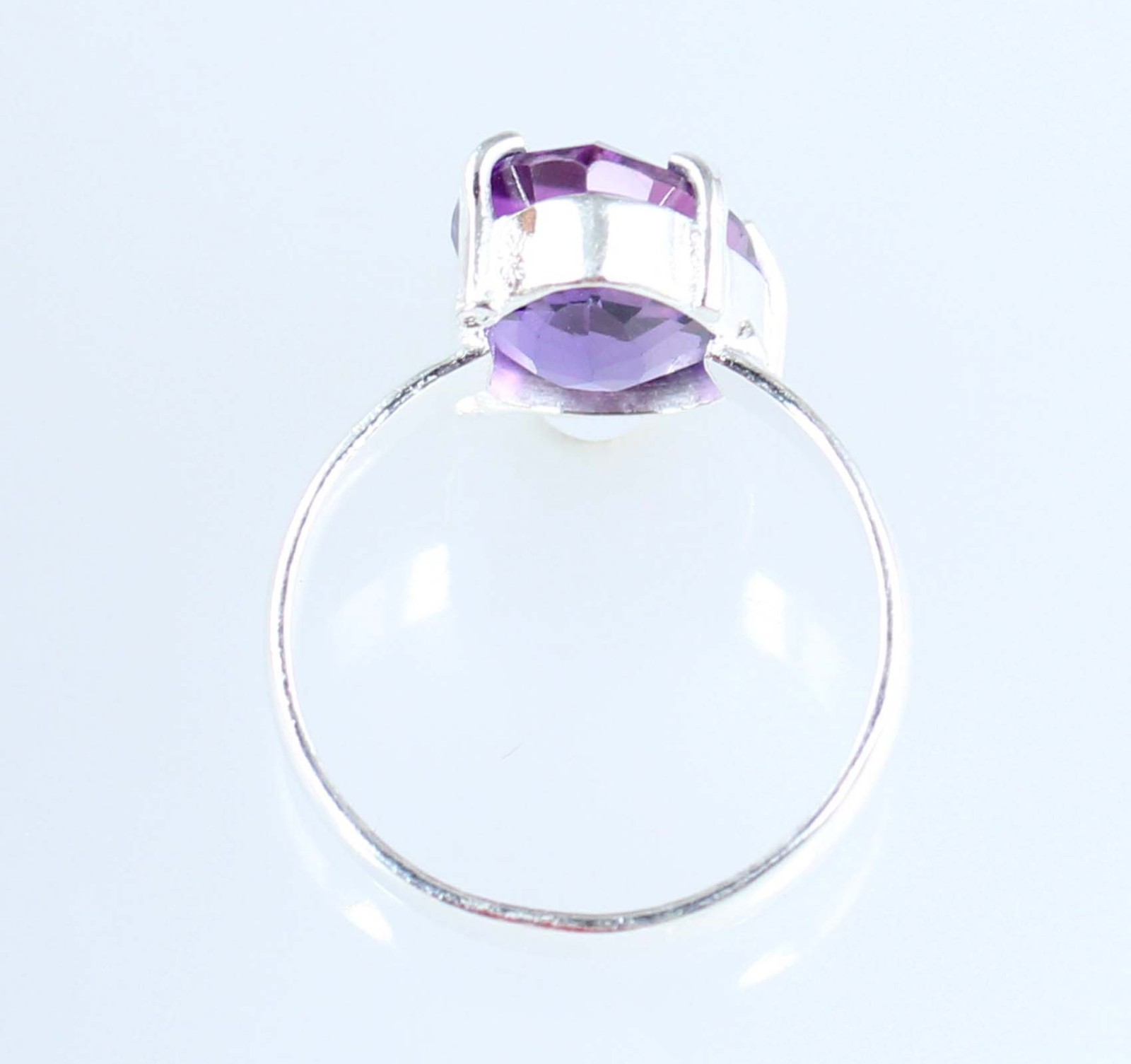Gemstone Anniversary Ring 6.85 Ct Natural Pear Boysenberry Sapphire Certified