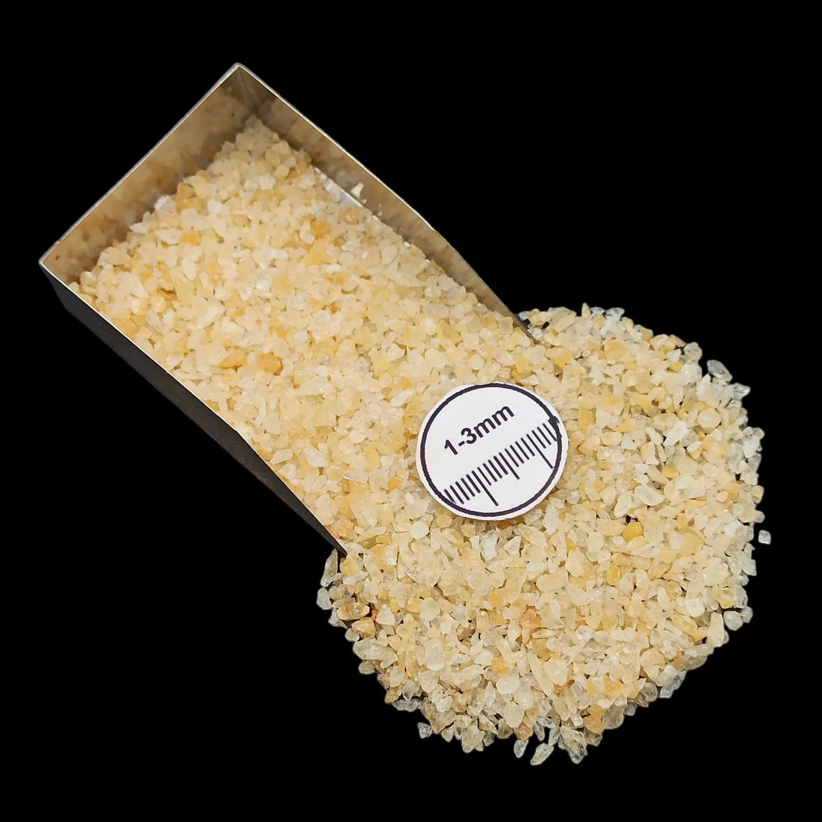 Yellow Aventurine Crushed Stone 1-3mm for Jewelry Making Epoxy Art