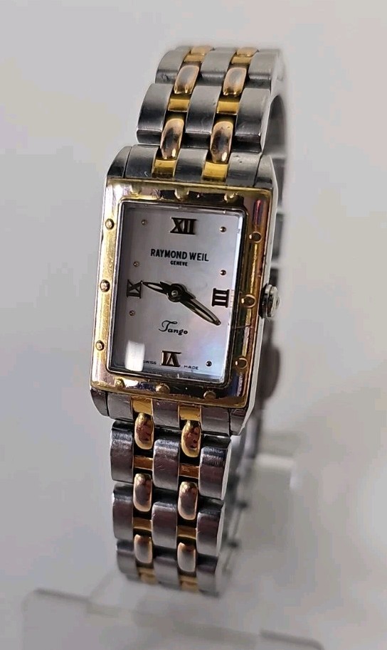 Raymond Weil Tango 5971 Mother of Pearl Dial Two-Tone Ladies Quartz Watch