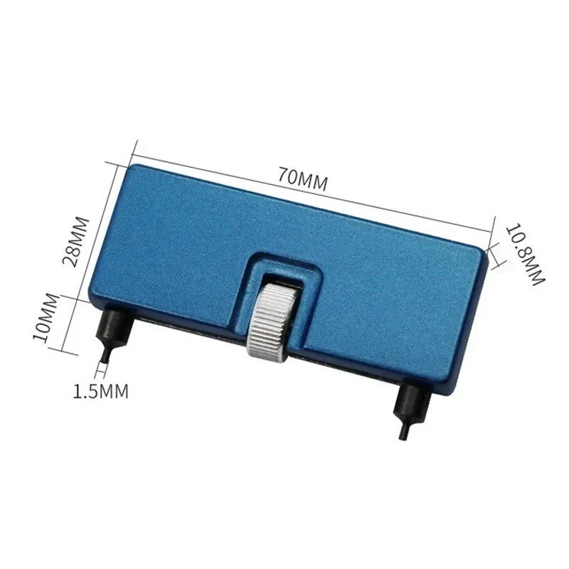 Watch Back Case Opener Adjustable Tool Press Closer Remover Wrench Kit
