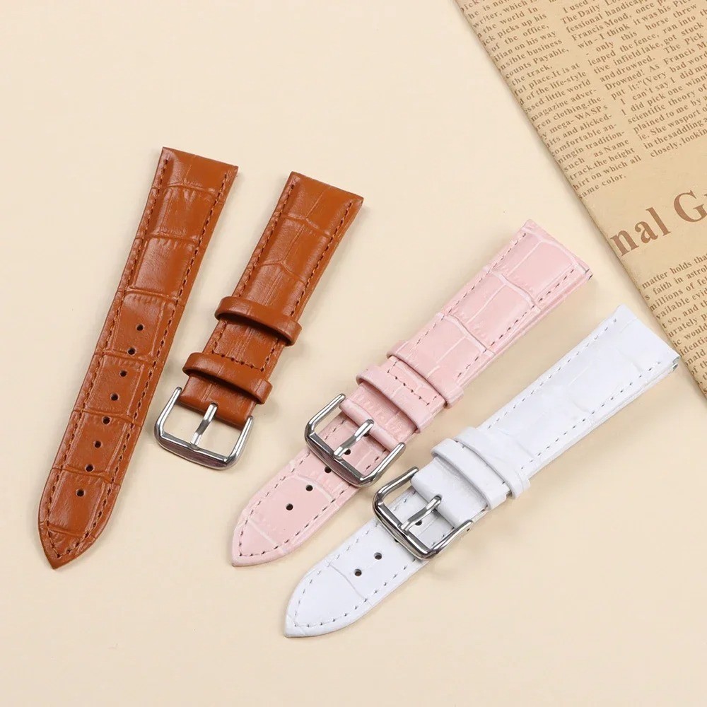 Crocodile Leather Watch Band Men Genuine Crocodile Watch Strap Quick Release