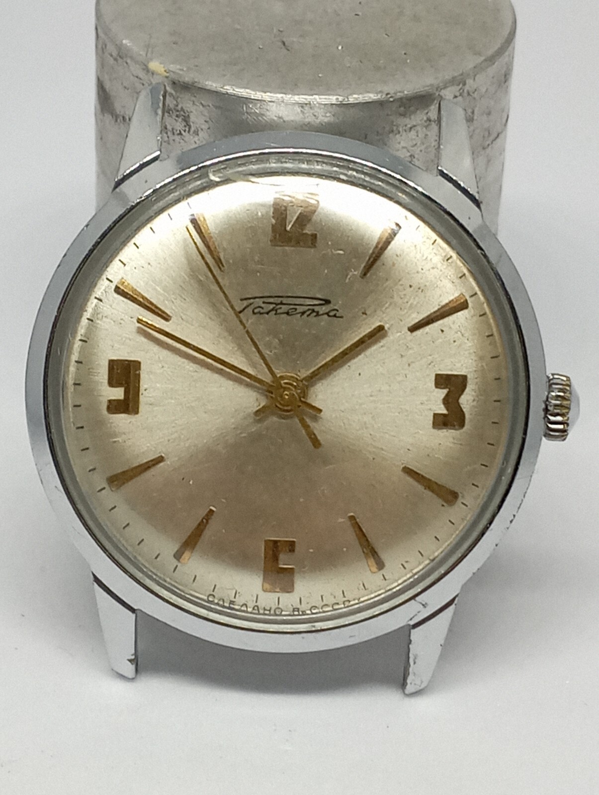 VINTAGE Rare USSR made RAKETA cal. 2609.I watch SOVIET 17 jewels working
