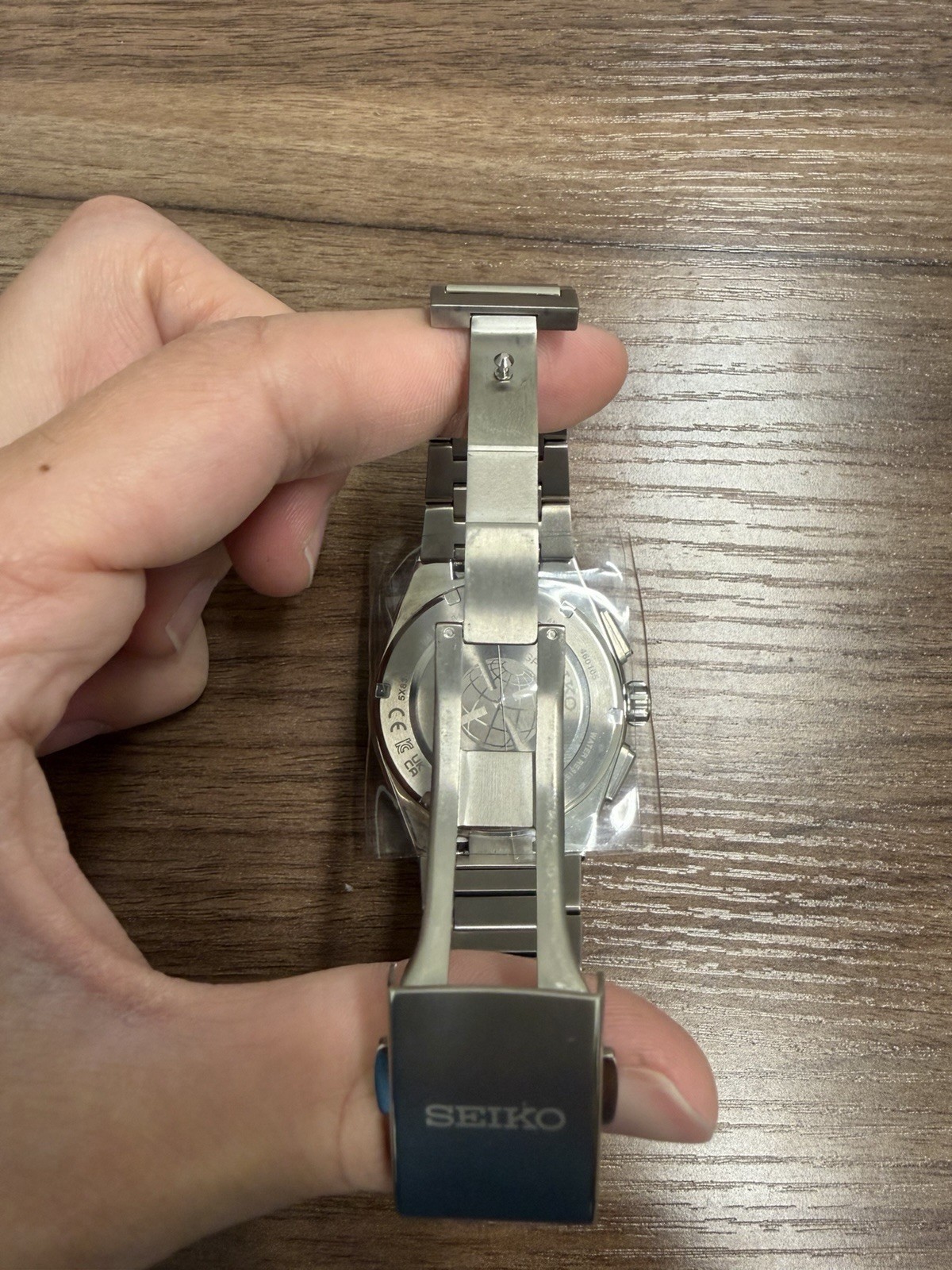 Seiko Astron GPS Solar Caliber 5X83 Radio Titanium Chronograph Watch – SSH163