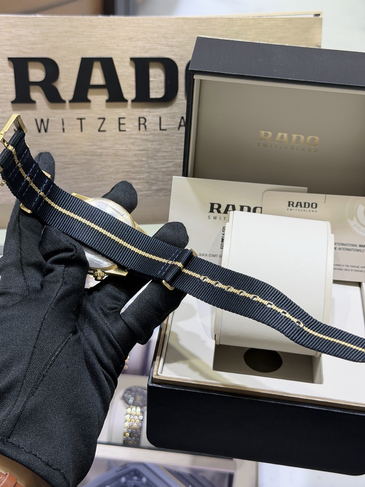 New Rado Captain Cook Automatic Chronograph Blue Dial Men’s Watch R32146208