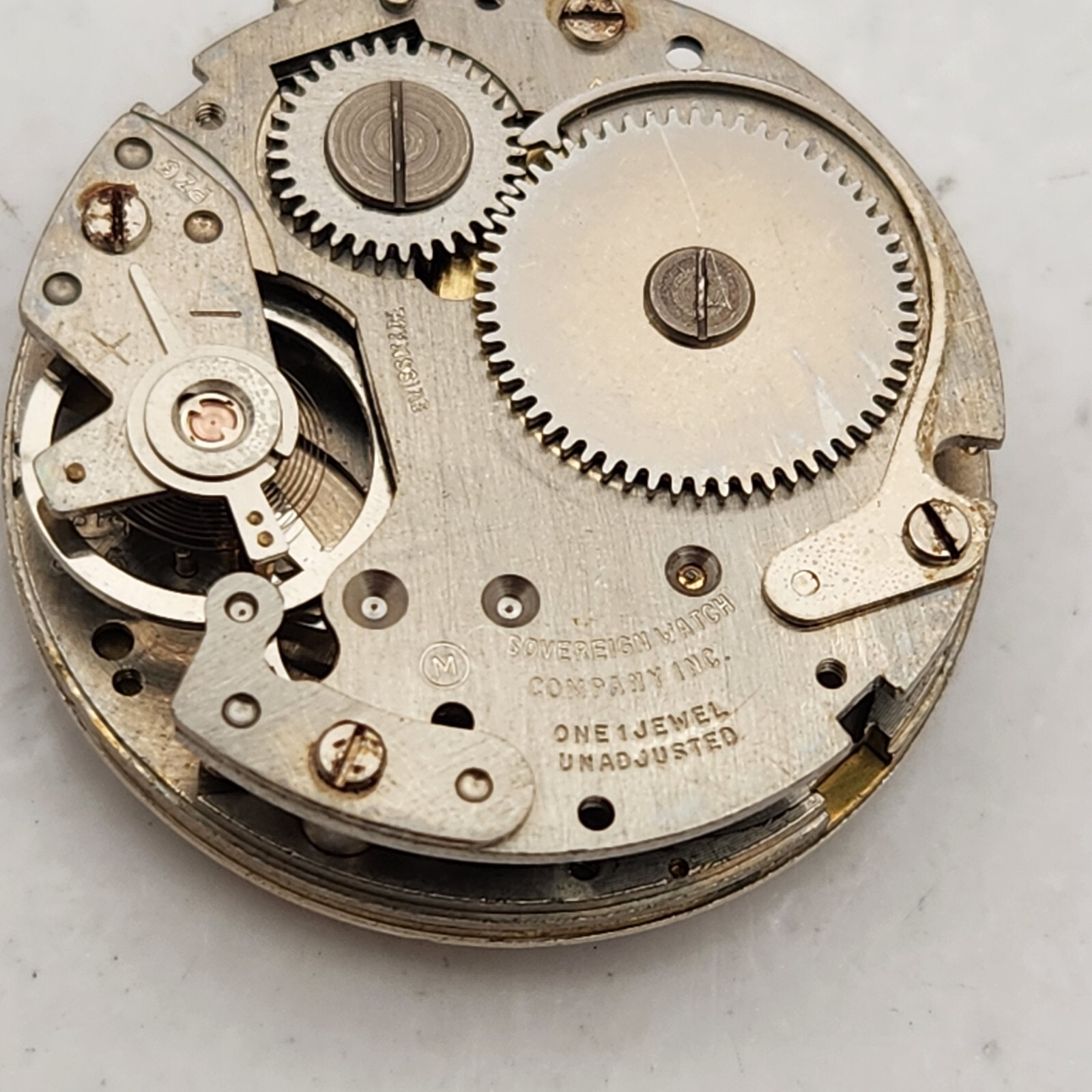 Vintage FRONTENAC men’s manual winding watch Date Baumgartner 866 swiss 1970s