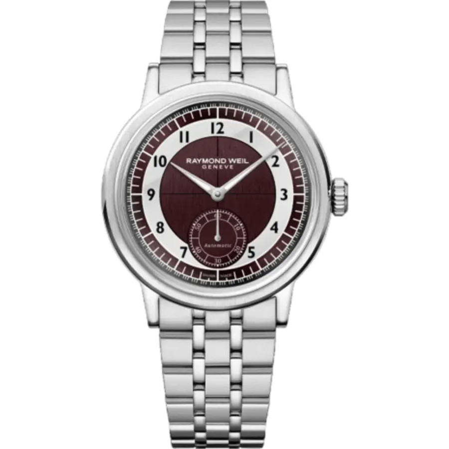 New Raymond Weil Millesime Automatic Tuxedo Sector Men’s Watch 2930-ST-05450