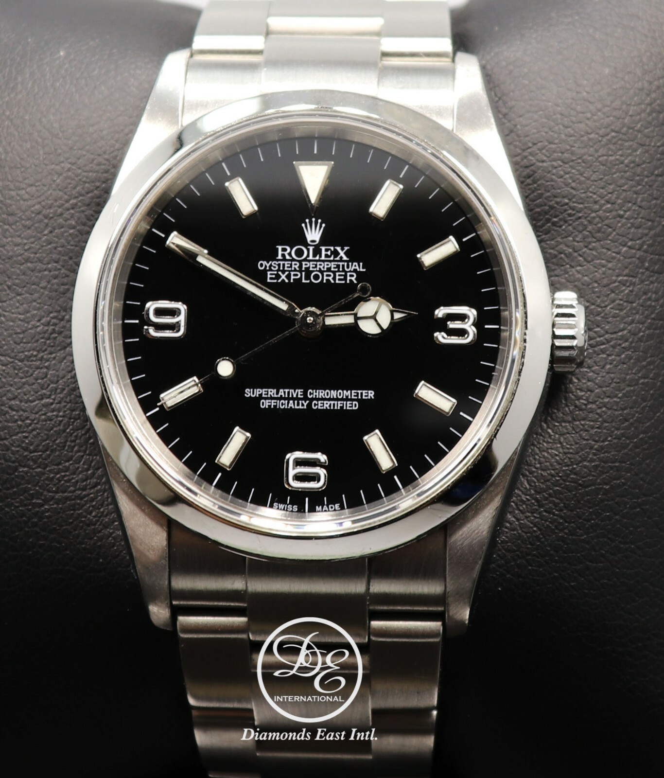 Rolex Explorer I 114270 Steel Oyster Black 36mm Watch Box Papers Mint Condition