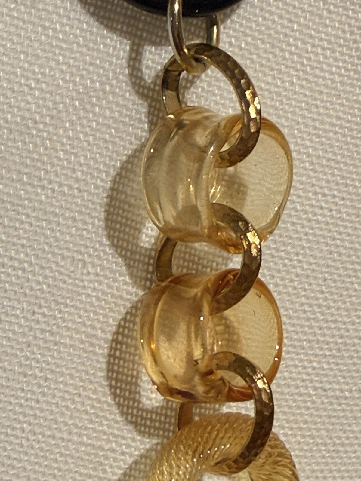 Pair Of Antica Murrina Venezia “Shiva” Italy Glass ESTATE necklaces 24k GP .925