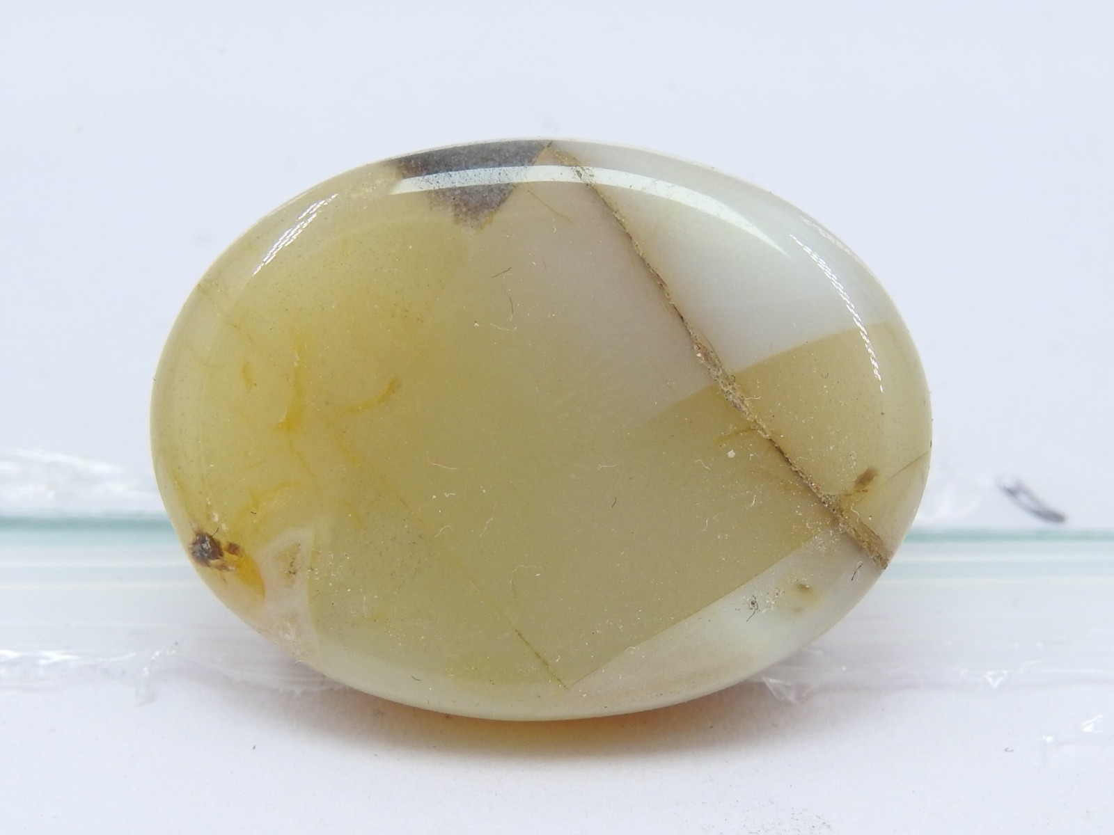 Agate Eye’s Smooth Oval Shape Cabochon 26X20X11MM Approx C-59
