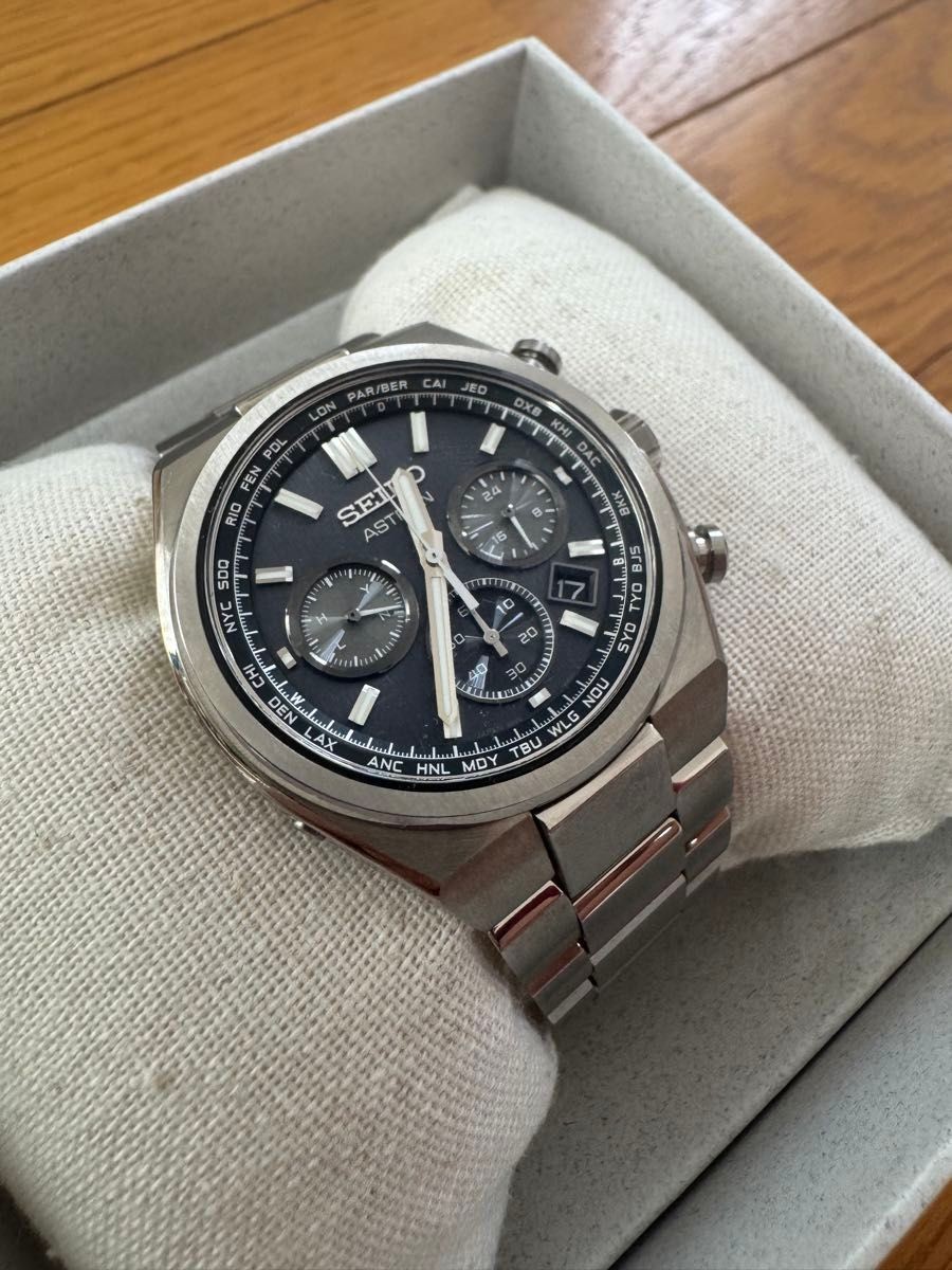 Excellent condition SEIKO ASTRON SBXY097 8B92 0BE0 Watch Radio Solar GPS Chronog