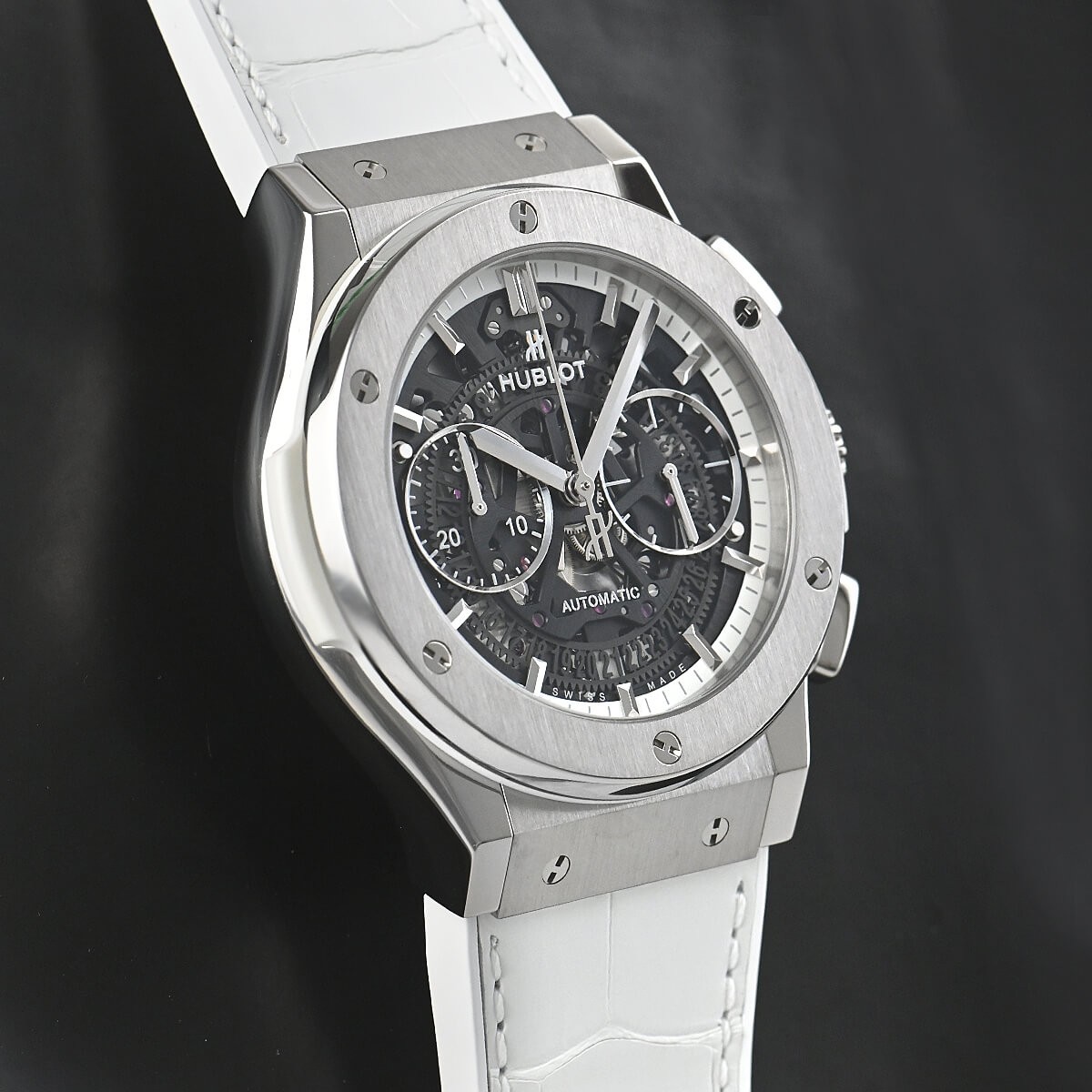 Hublot Classic Fusion Aerofusion Chronograph All White Japan LTD 525.NE.0127.LR