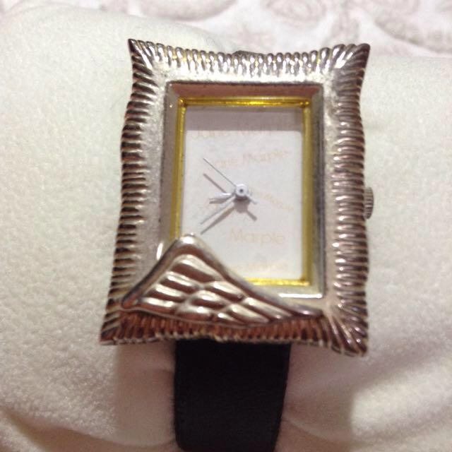 Jane Marple Feather Motif Wristwatch