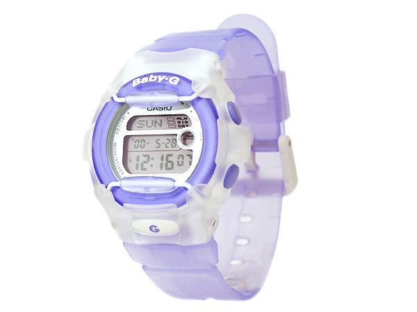 Genuine Casio Baby-G BG-154 BGR-220V BGR-240 resin watch bezel clear frosted