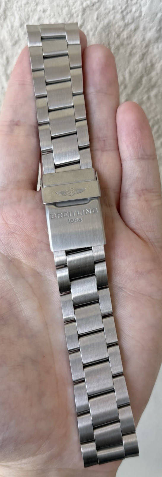 Breitling Colt 173A 22mm Brushed Stainless Steel Watch Bracelet Authentic OEM