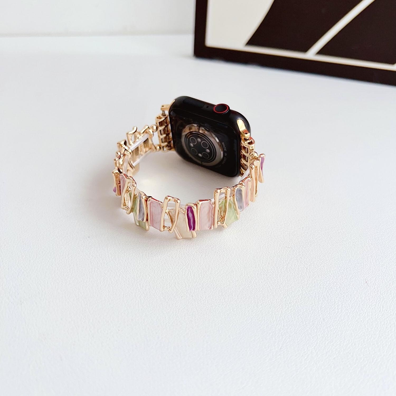 Jewelry Bangle Strap for Apple Watch Band 41 45 49mm Ultra 40 44mm 42mm Bracelet