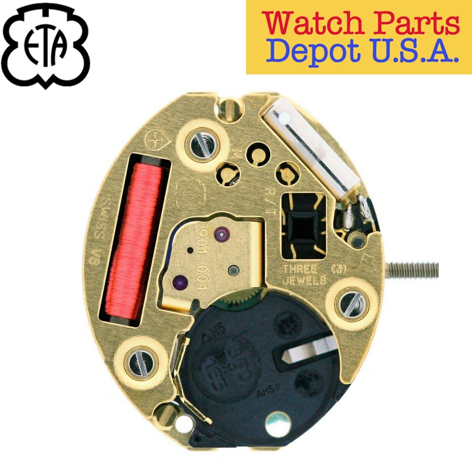 Genuine ETA 901.001 Swiss Made Quartz Movement (Multiple Variation) – NEW!