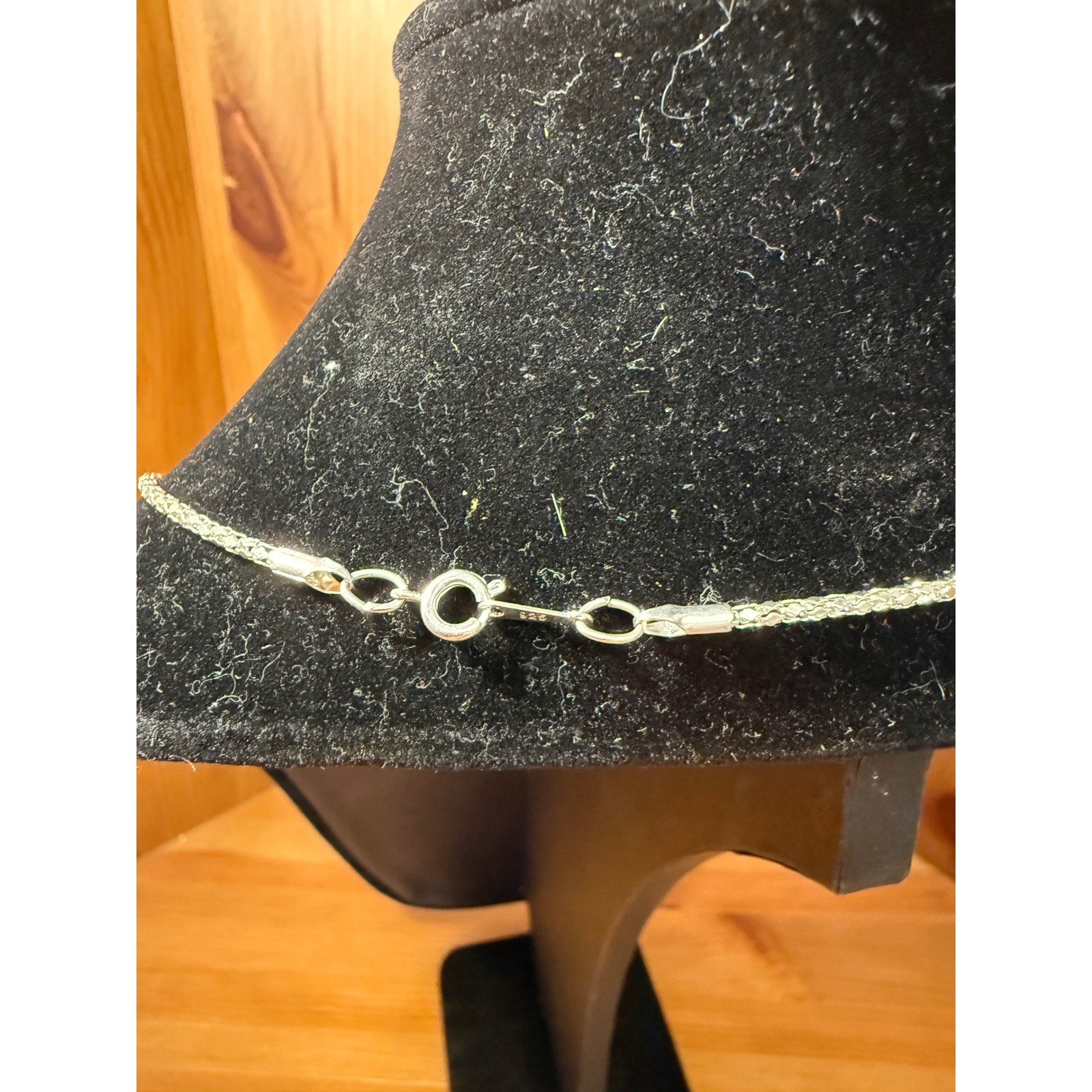 925 Sterling Silver Diamond Cut Snake Chain Necklace 36″ Long 4g Italy