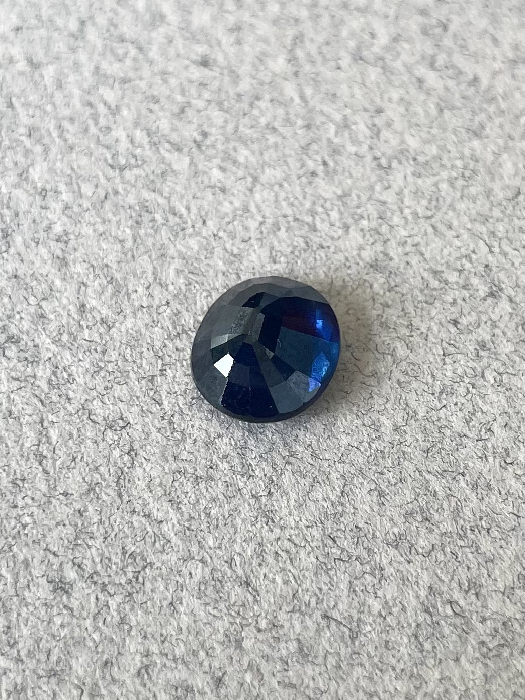 Titanium Diffused Sapphire 3.88 Carats