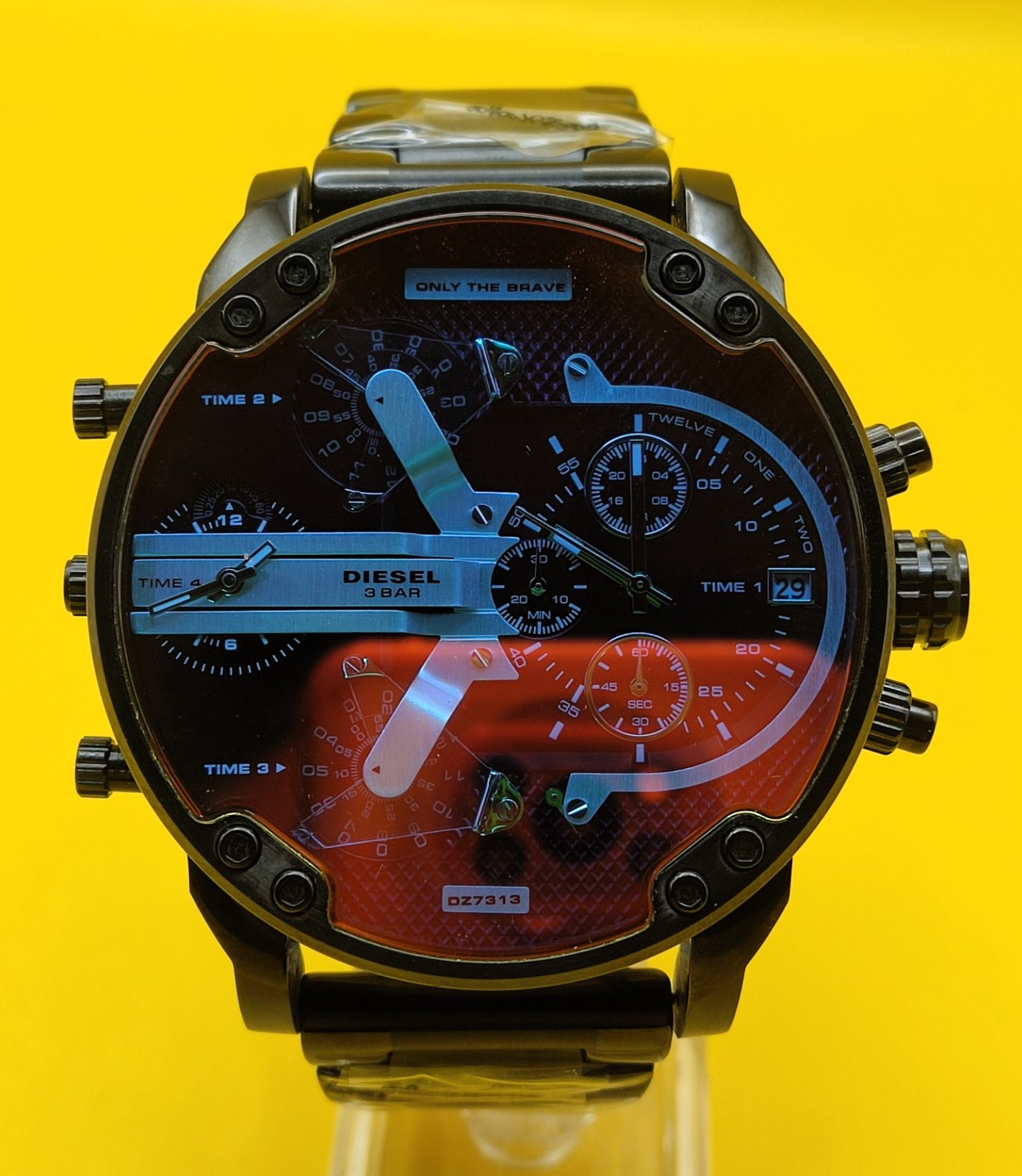 #Refurbished Diesel Mr. Daddy 2.0 DZ7313 Multi Time Analog Men’s Wrist Watch