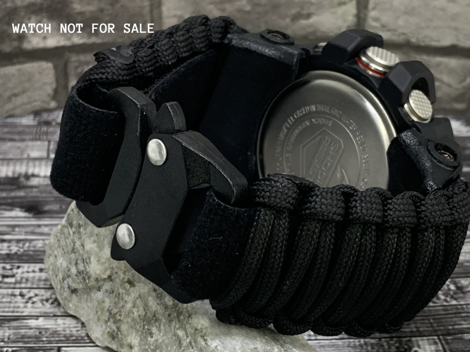 Casio G-Shock GA-2100/10 Adjustable Paracord Watch Strap Stab-Lock Buckle Colors